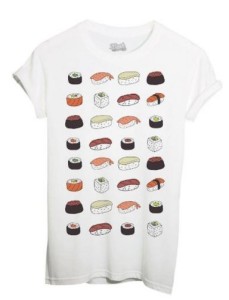 sushi tshirt